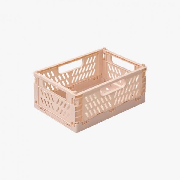 폴딩 바스켓 바구니 접이식 수납 간식 S