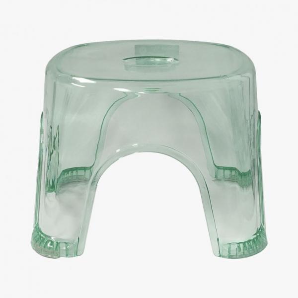 목욕탕 의자 투명 발받침 화장실 스툴 대