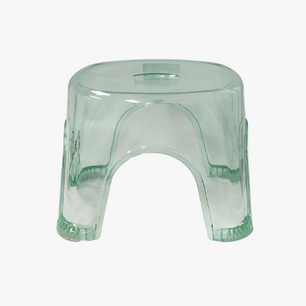 목욕탕 의자 투명 발받침 화장실 스툴 소