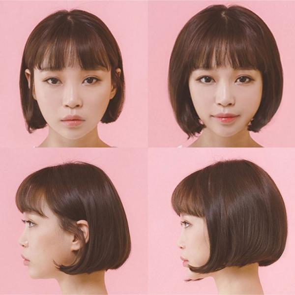 정수리 볼륨업 헤어뽕 가발 내츄럴블랙