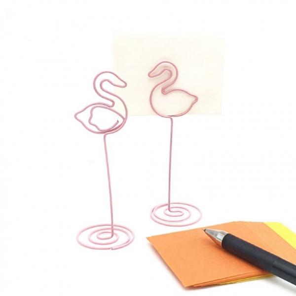 스텐딩 메모 꽂이 백조