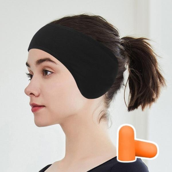겨울 귀마개 방한 런닝 귀도리 수면 안대 헤어밴드