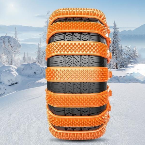 일회용 스노우 체인 그립 두꺼운 자동차 눈길 진흙길