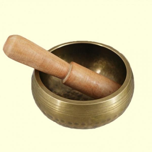 티벳 싱잉볼 명상볼 좌종 요가종 힐링용 8cm