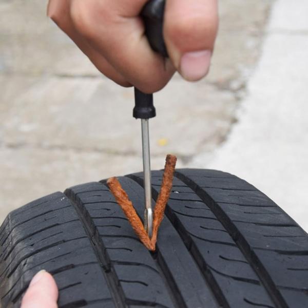 타이어 펑크 수리 키트 지렁이 플러그 차량용 공구