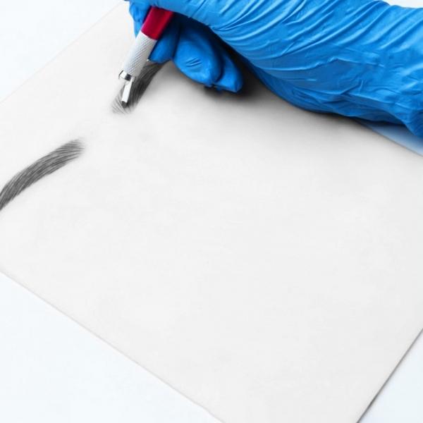 리얼스킨 반영구 고무판 타투 눈썹 연습용 (특가)