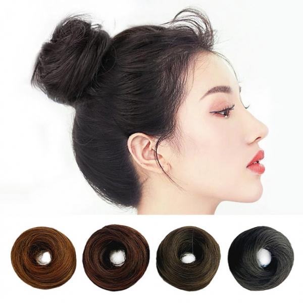 똥머리 가발 면접 승무원 머리 가채 당고머리(특가)
