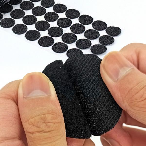 원형 접착 찍찍이 테이프 10 20 30(mm) 20 60 100쌍