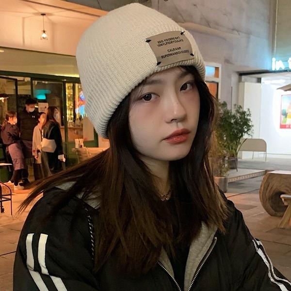 여성 캐주얼 코디편한 패션 겨울 롱 비니 BN04