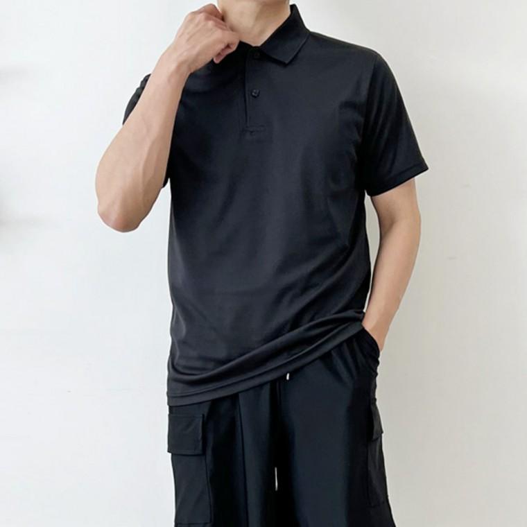 남성 남자 카라 티셔츠 반팔 패션 상의 데일리 캐주얼 무지 심플 여름 빅사이즈 큰사이즈 S M L XL 2XL 3XL