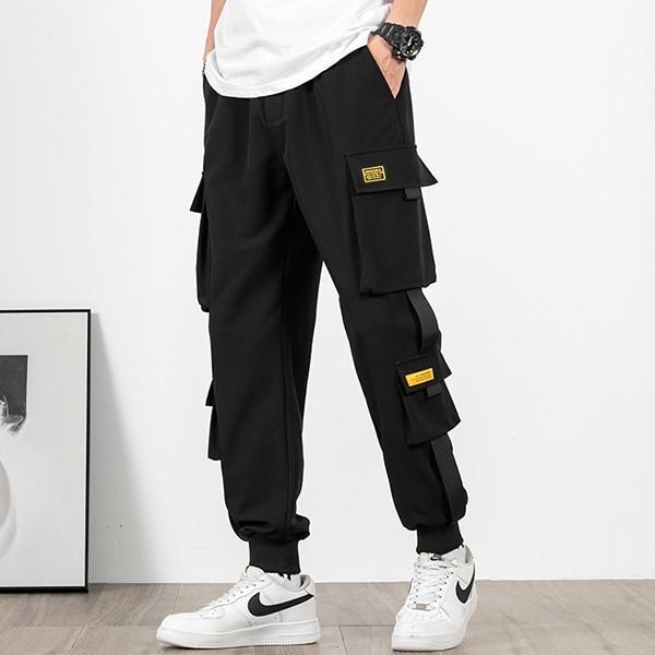 유니크한 포켓디자인 카고 조거바지 IS-PA16N
