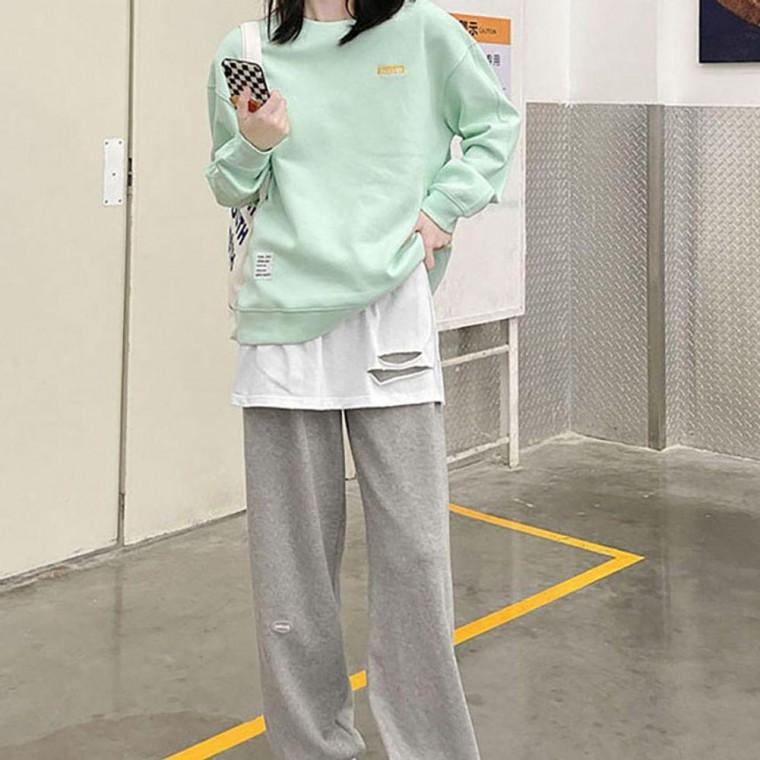 남자 여자 레이어드 레깅스 페이크 이너 스커트 요가 레이어드티 티셔츠 아이템 스타일