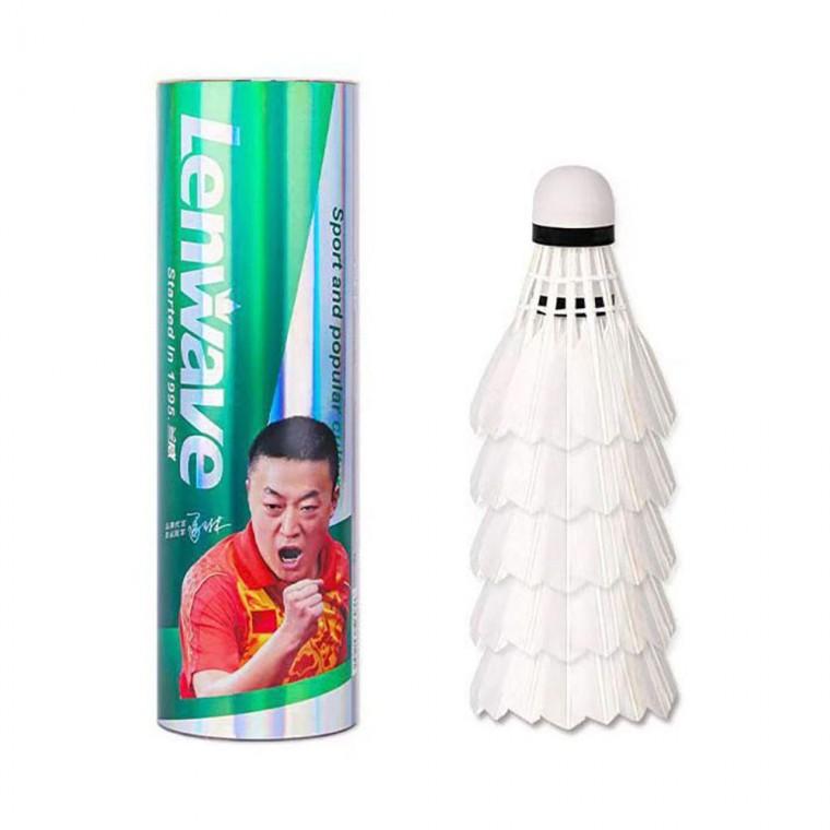 연습용 초보자 숙련자 오리 깃털 셔틀콕 5개입 배드민턴 배드민턴공 오리털 런웨이브