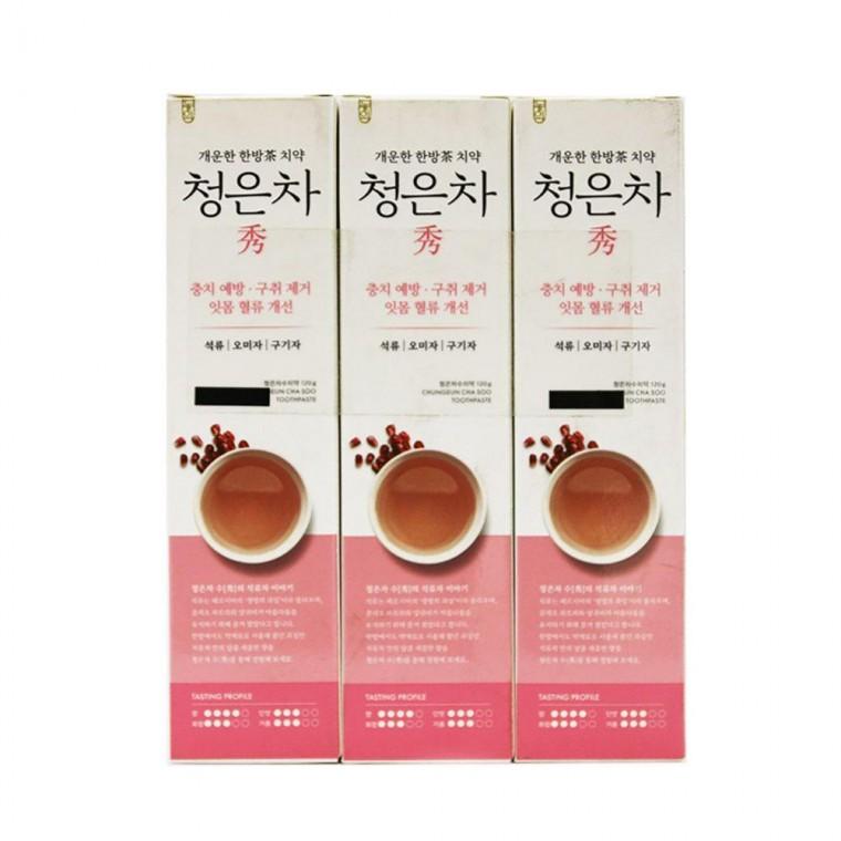 석류 오미자 구기자 향긋 개운한 한방 청은차 3개입 생활 용품 잡화 욕실 치약 잇몸