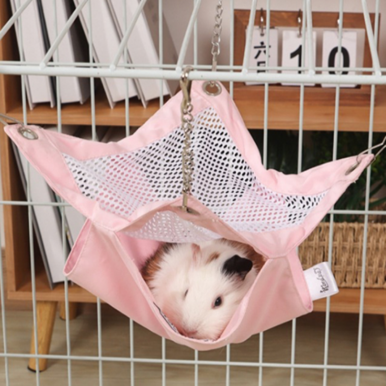 여름용 햄스터 해먹 침대 소동물 놀이터 시원한 쿨링 하우스
