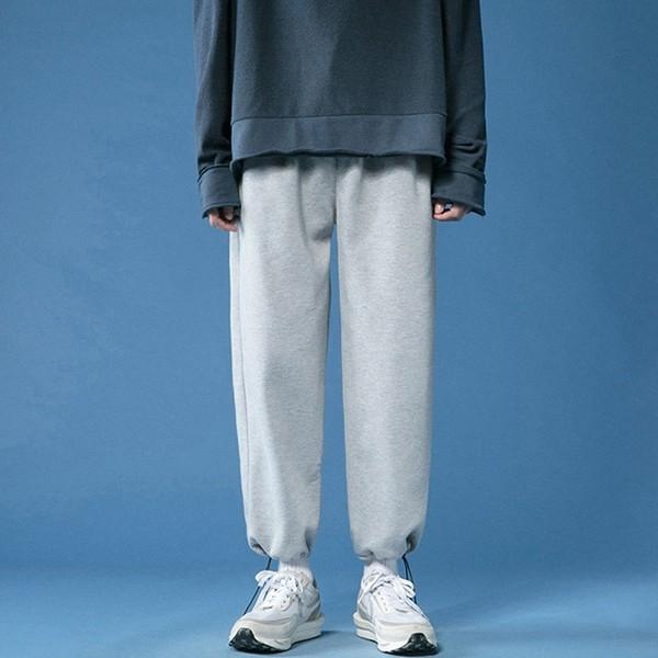 남성 데일리 일자 조거팬츠 트레이닝 바지 IS-PA34