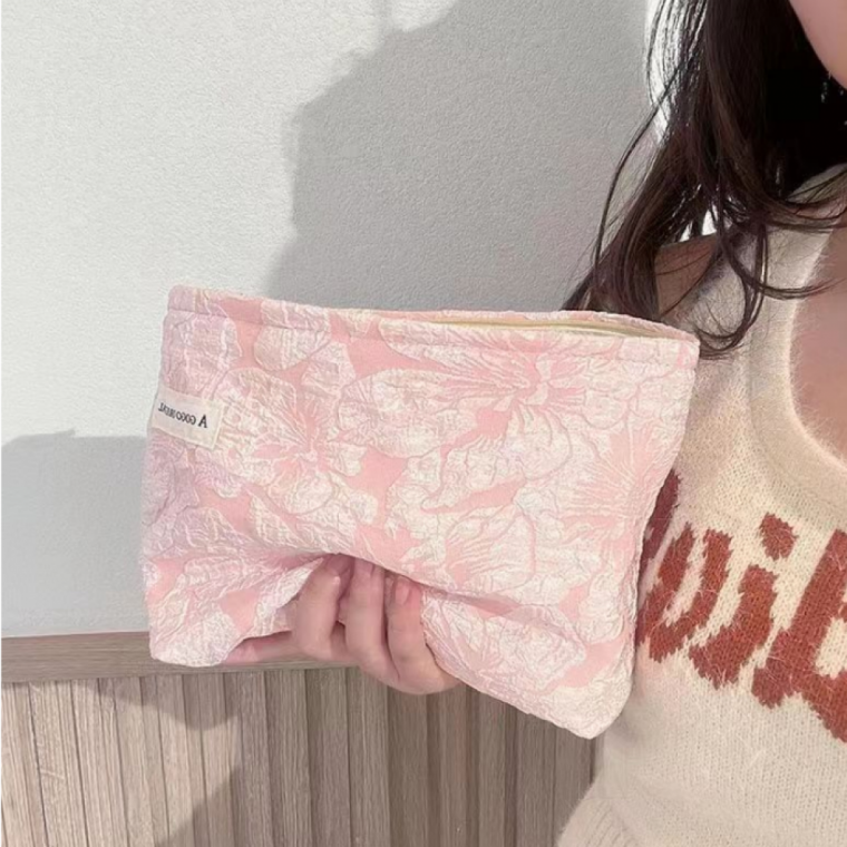 입체형 미니 화장품 파우치 다용도 수납 메이크업 여행용