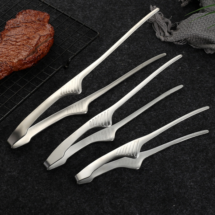 실버 스텐 고급집게 요리핀셋 먹방집게 면치기용