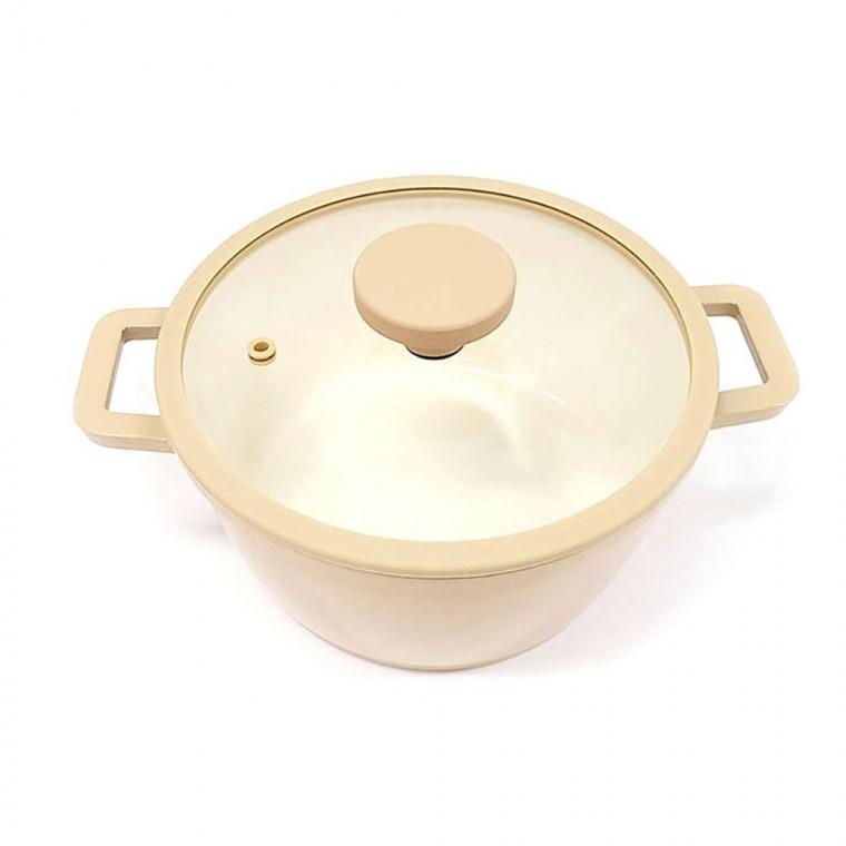 국산 인덕션 겸용 세라믹 코팅 양수 냄비 20CM 편수 18cm 16 2cm 라면