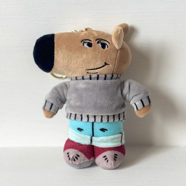 [당일출고] 칠가이 인형 키링 귀여운 강아지 가방고리 열쇠고리 키홀더 14cm