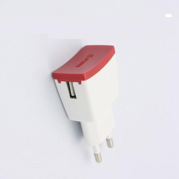 Coms G POWER 가정용 충전기 Micro5 USB 1포트 화이트
