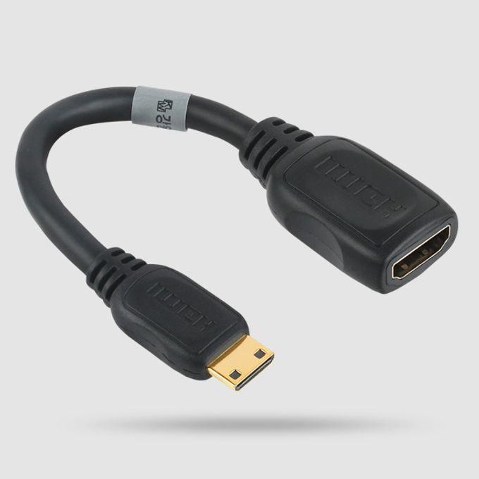 NETmate HDMI Mini HDMI 케이블 젠더 0.15m