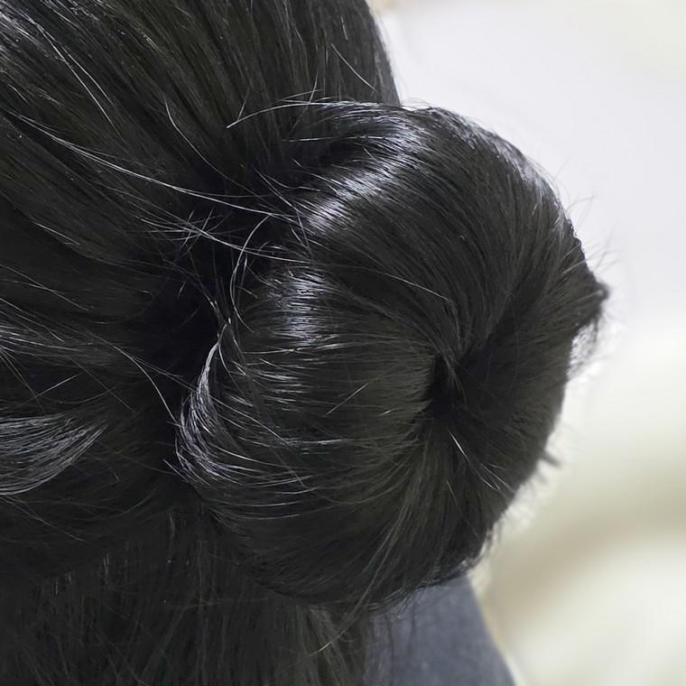 집게 똥머리 볼륨 뽕 패드 머리 올림 당고 핀