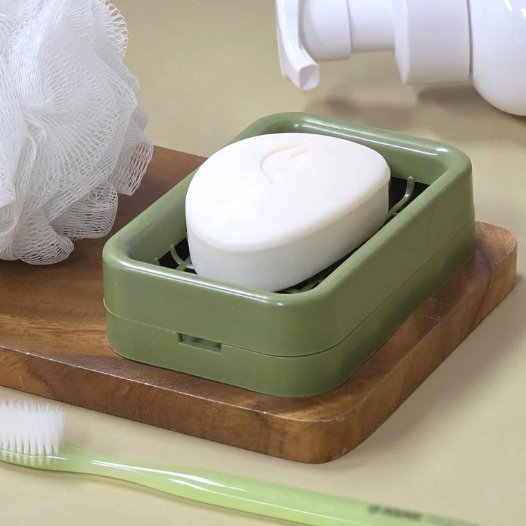 예쁜 비누 받침대 케이스 거치대 비눗갑 분리형 디스펜서