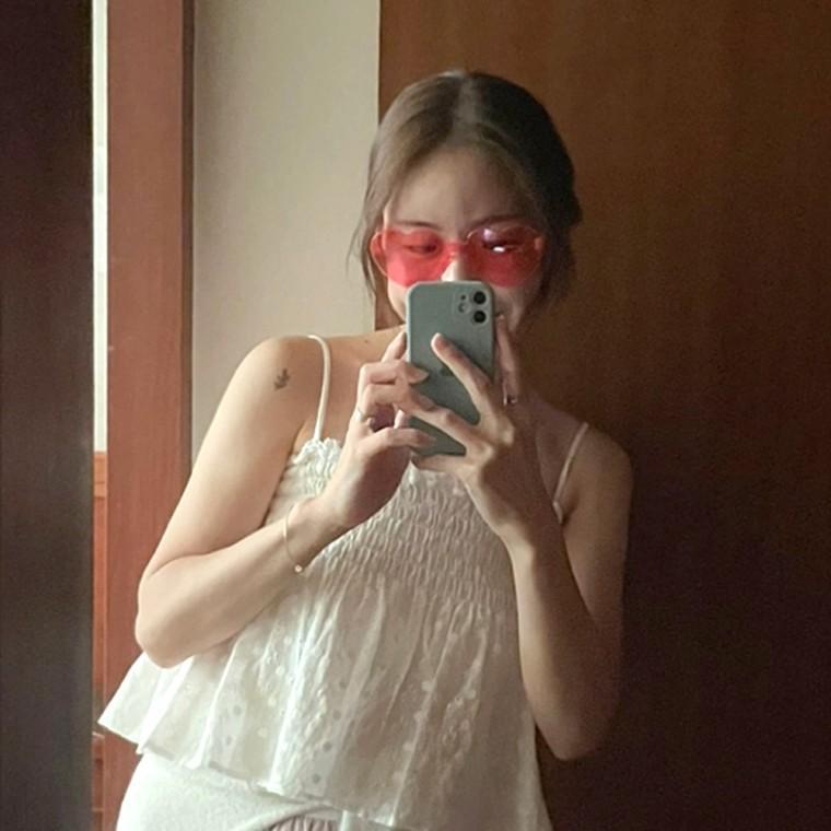 관종 파티 선글라스 생일 촬영소품 하트 단색 인싸