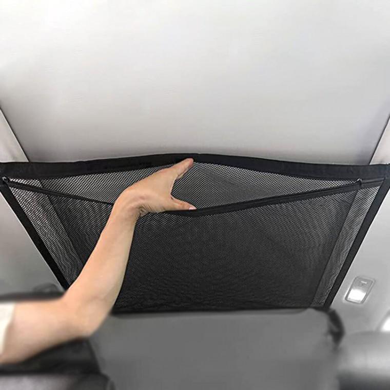 정리 차량 수납망 캠핑 차박 그물망 주머니 선반