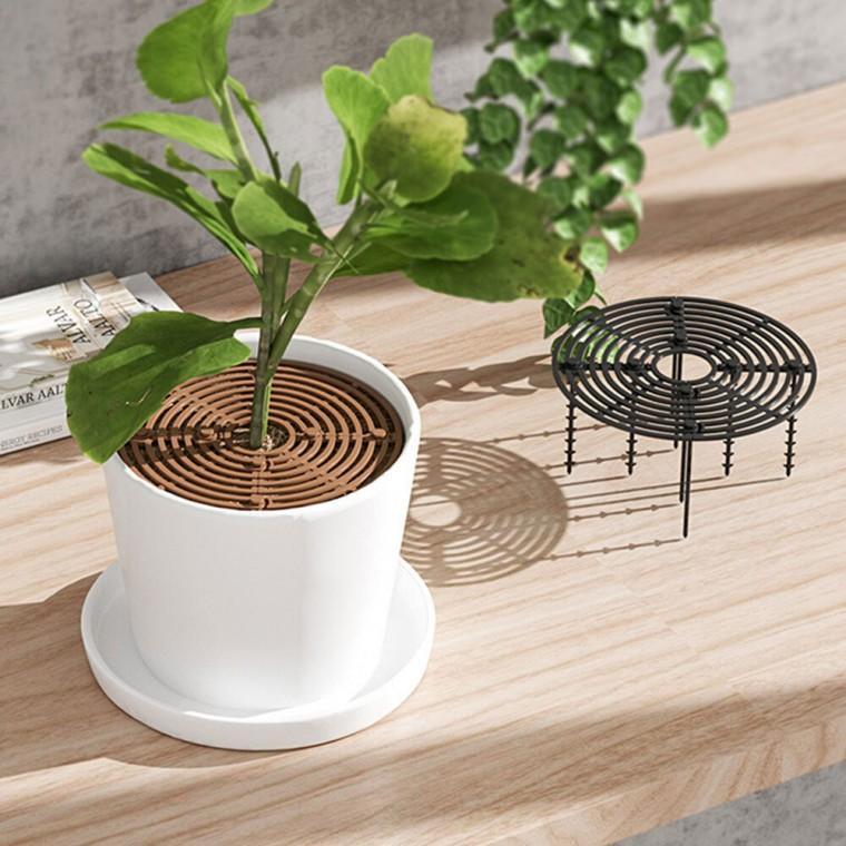보호 화분 흙 덮개 커버 날림 방지 19cm 먼지