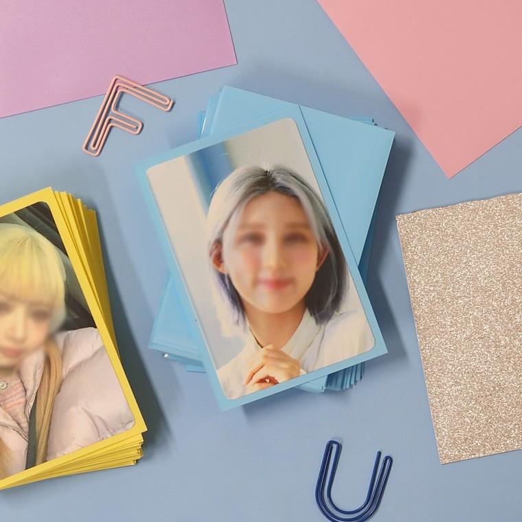 컬러 3인치 포카 비닐 포장