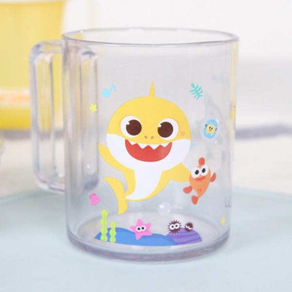 아기상어 큐티 손잡이컵 300ml