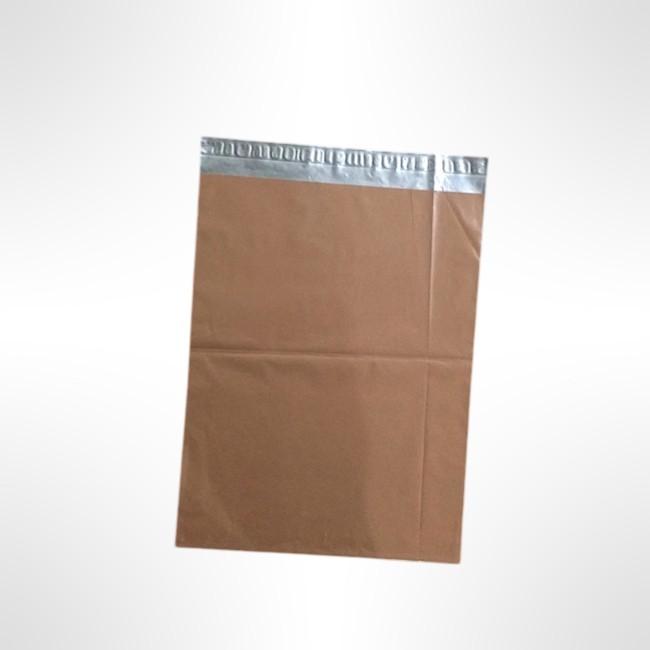 LDPE 이중 포장봉투 모카 40X50cm +4cm 50매