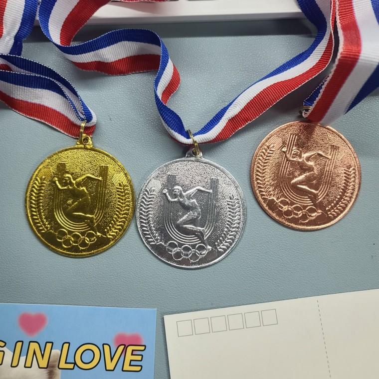 금메달 장식 메달 목걸이 올림픽 놀이 마라톤 장난감