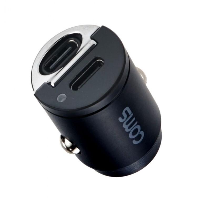 USB C타입 차량용 시거잭 듀얼포트 45W 초소형 충전기 2포트 스마트폰 차량용
