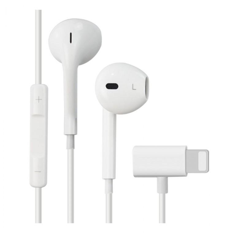 iOS핀 스마트폰 이어폰 1.2m 화이트 PD 20W 동시 충전 음악 MP3 케이블 음량 마이크