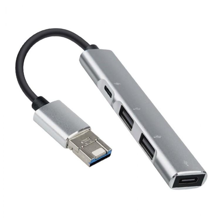 USB iOS핀 2 in 1 C타입 A타입 노트북 스마트폰 PC 외장하드 게임기 마우스 키보드