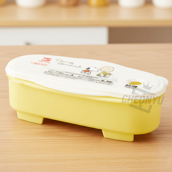 스누피 수채 파스타 조리용기