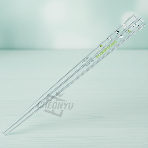 피너츠 아크릴 젓가락 21cm