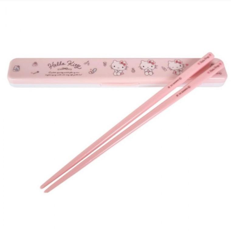 캐릭터 어린이 젓가락세트 무소음 런치 소풍 18cm