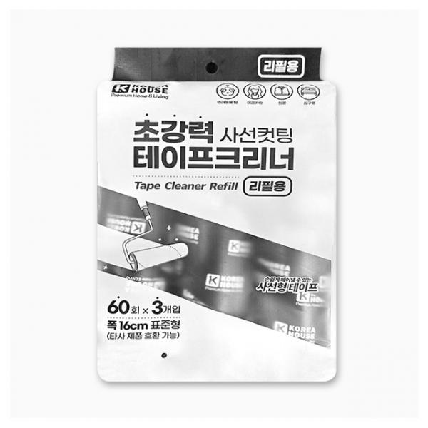 초강력 사선컷팅 테이프크리너 리필 3P (16cm)