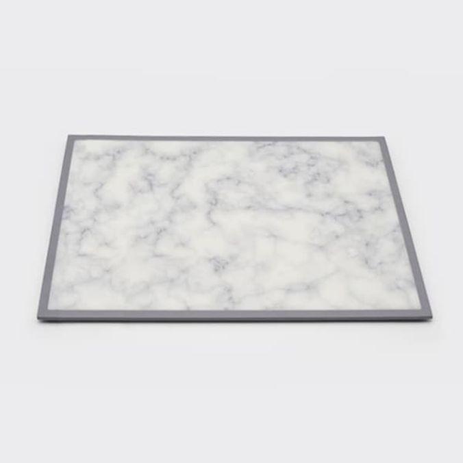 모던 도마 서빙 플레이팅 이유식 도마 흰색 40CM