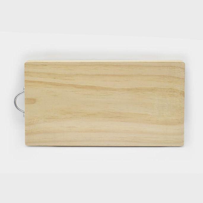 영수 나무 도마 위생 이유식 손잡이 양면 도마 45cm