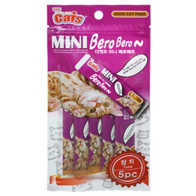 더캣츠 미니베로베로 참치 5p 고양이 간식