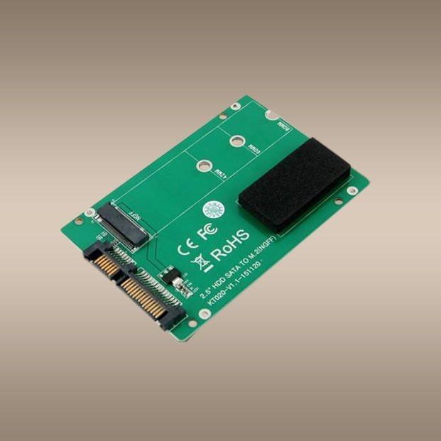 Coms SATA 컨버터 (M.2 to SATA) SATA7 15Pin
