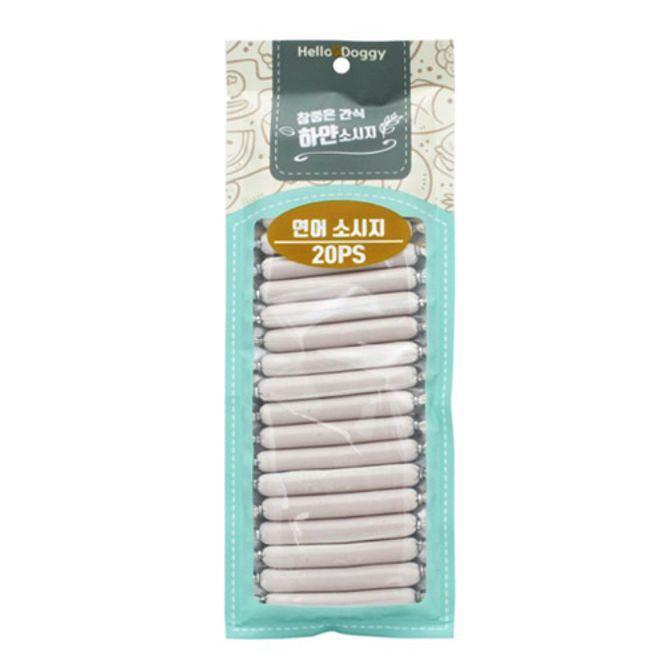 강아지 소시지 애견 소세지 영양 간식 20P 연어