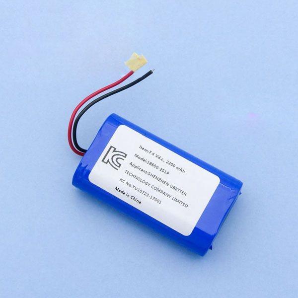 Coms 충전지 리튬이온 배터리 2200mAh 7.4v KC인증