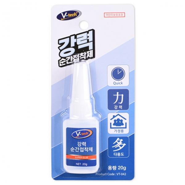브이텍 강력 순간 접착제 20g