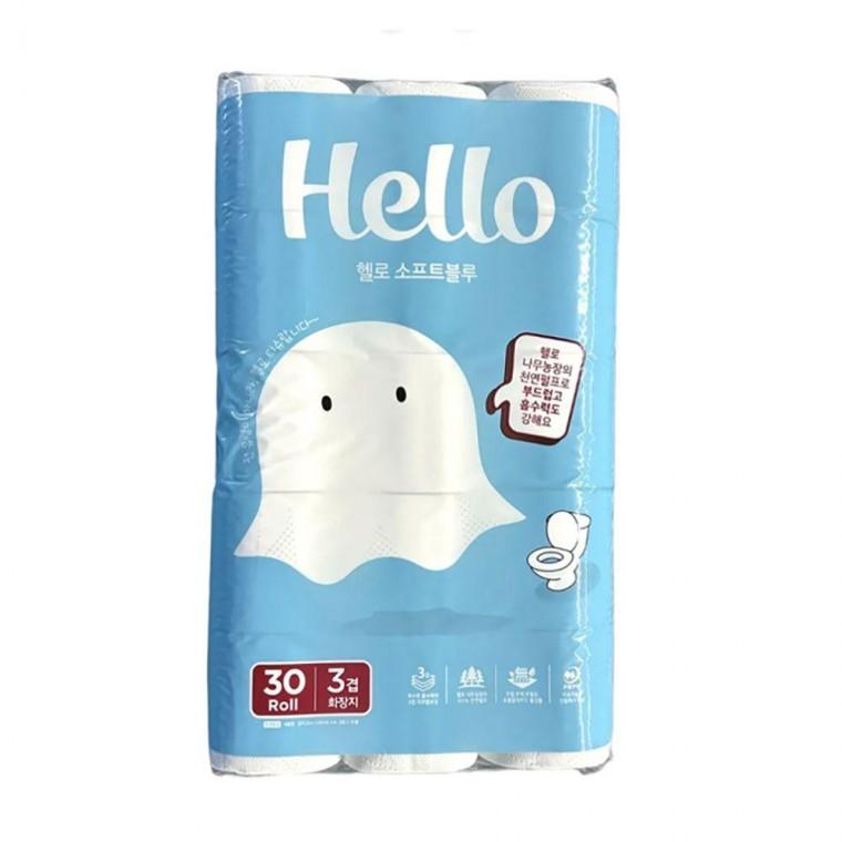 소프트 무향 무색 3겹 롤 화장지 두루마리 휴지 30롤